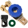 Pure Brass Car Top Post Battery Disconnect Switch Isolator Quick
