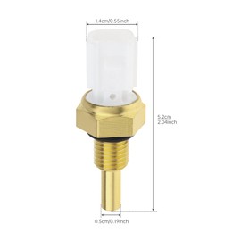 Ocotope 37870-RWC-A01 37870-RTA-005 Replaceable Temperature Sensor for Honda with Silicon Seal, Engine Coolant Sensor