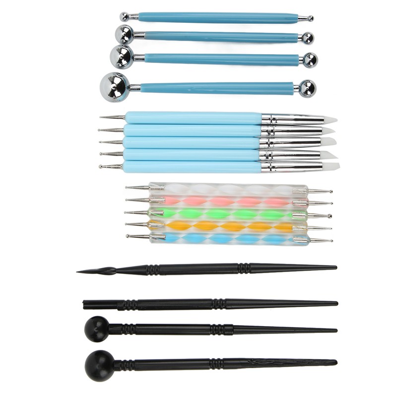 18 Pcs Clay Tools DIY Handicraft Multipurpose Pottery Clay Sculpting