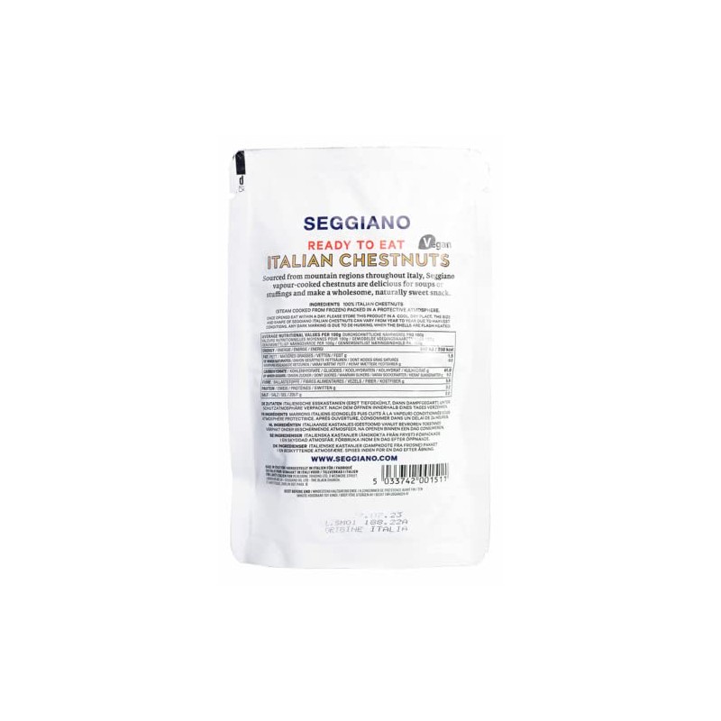 Seggiano Ready to Eat Chestnuts