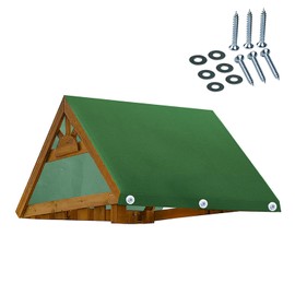 89 x 43inch Swing Set Replacement Tarp Cover Playground Tarp Replacement, Playset Roof Canopy Replacement Waterproof Cover for Outdoor Playset Swingset Playground