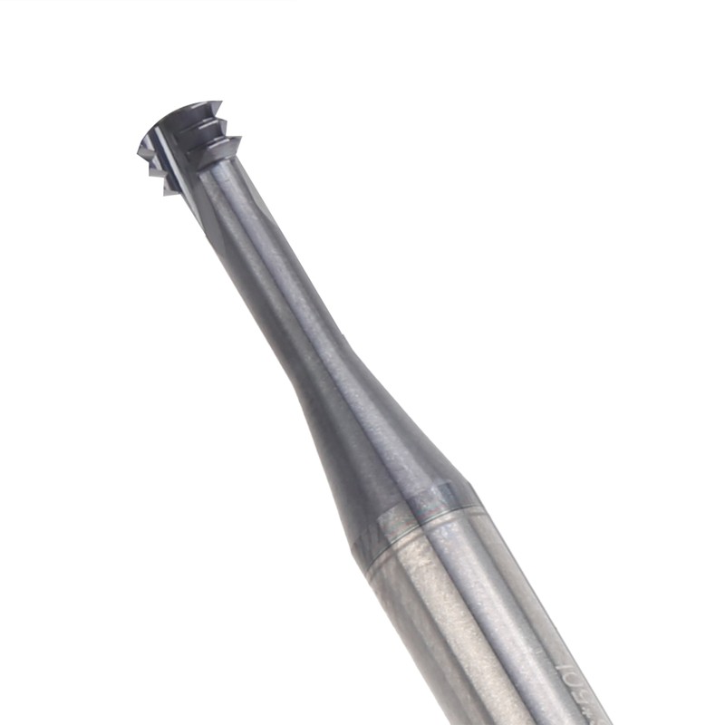 Milling Cutter 3‑Tooth Metric 60° Tungsten Steel Thread Threading Tools