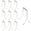 Pack of 10 Roul-ade Clips Stainless Steel Rust-Proof Clips Reusable