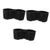ULTECHNOVO 3pcs Car Cup Holder Large-Opening Bottle Holder Ring-Pull Cans