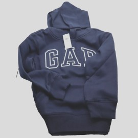 GAP Boy's Arch Logo Pullover Hoodies Navy XS - NEW