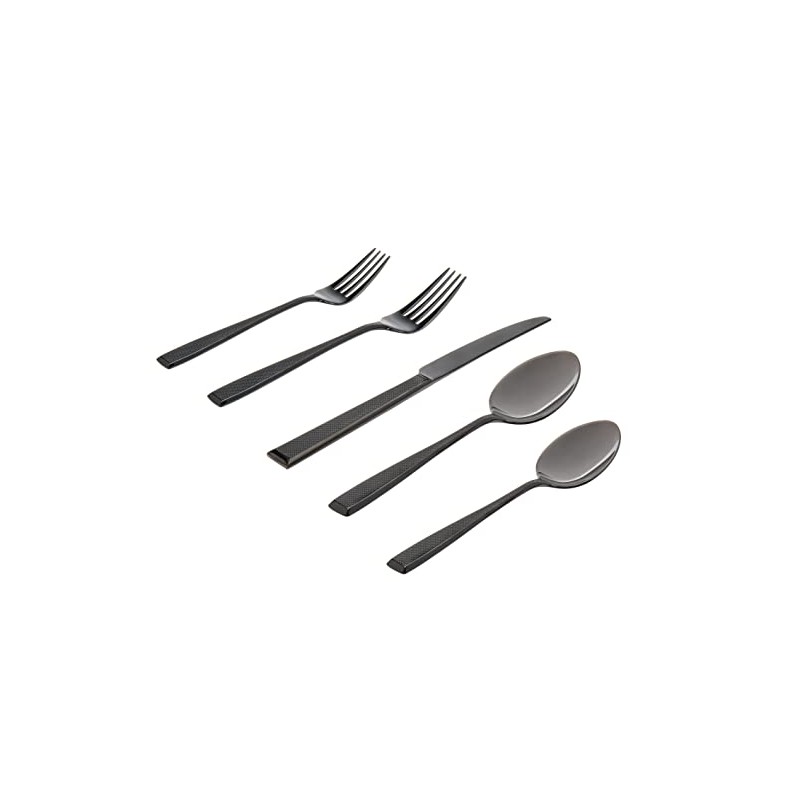 Godinger 20‑Piece Stainless Steel Silverware Set, Flatware Utensil Set for