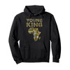 African Attire Kids Tee Black African King Boys Kente Cloth