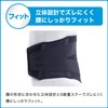 Nippon Sigmax MediAid Supporter, Firm Guard, Lower Back, Standard, Large