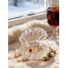 Shell Jewelry Storage Silicone Mold, 2 Pieces Ocean Shell Resin