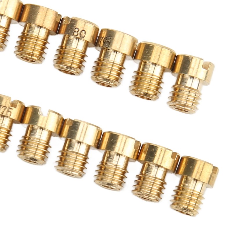 25 Piece Carburetor Nozzle Kit, Metal Main Nozzle Suitable for