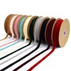 HugeDE 1cm 20 Meters Christmas Velvet Ribbon Single Face Ribbon