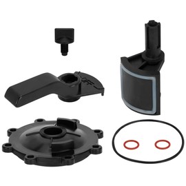 2-Port/3-Port Pool Valve Rebuild Kit Compatible with Jandy 2-way/3-way 4715, 4716, 4717, 4724 Valves, and Jandy Gray Series Valves, Includes Handle 7433, Valve Cover 4606, Diverter Valve 4720 (1 Pack)