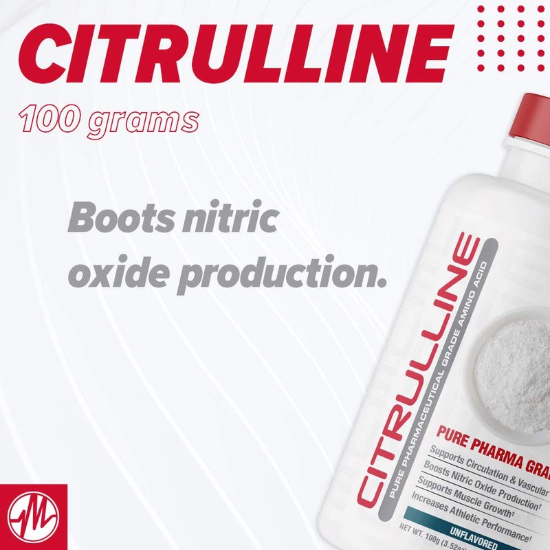 Metabolic Nutrition Citrulline, 100 Grams, Powder