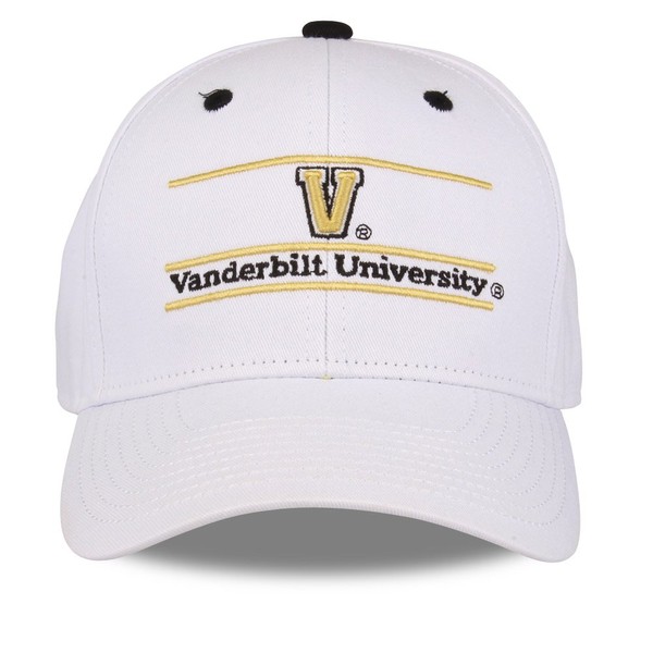 Vanderbilt Commodores Adult Game Bar Adjustable Hat - White
