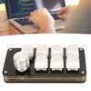 USB Mini 7 Key Keypad with Knob Custom Programming Hot