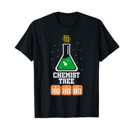 Chemist Tree Ho Funny Chemistry Christmas T-Shirt