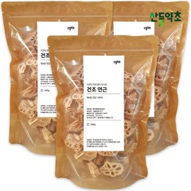 Domestic dried lotus root 300gx3 pack / 국내산 건조 연근 300gx3팩