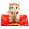 Devalier cb039m Maneki Neko Cat Figurine Healing Prosperous Business Evil