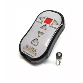 GAMA Electronics 5-Button RF Transmitter with 2-digit display for Speed Controls