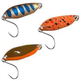 3 FTM Spoon Hit Blinker 3.3 g - Spin Fishing, Trout Blinker for Spin Fishing, Blinker for Bass & Trout, Trout Bait for Spin Fishing