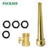 6" Garden Water Hose Nozzle with Garden Hose Shut Off