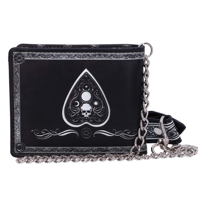 Nemesis Now Spirit Board Embossed Purse Ouija Wallet Black 18.5cm,