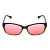 Calabria Primrose Pink Tint FL-41 Reading Glasses +0.00 Black/Tort Fade