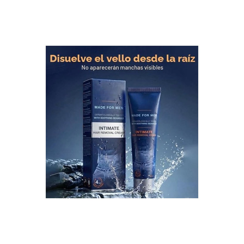 Crema Depilatoria de Acción Rápida, 2026 para Hombre, Cuerpo Completo，3Pcs