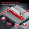 Fibnek 150 A 12–48 V DC Power Distribution Bus Bar with Protective