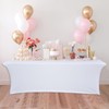 YALLOVE 6FT Spandex Rectangular Tablecloth, Stretch Spandex Table Cover for