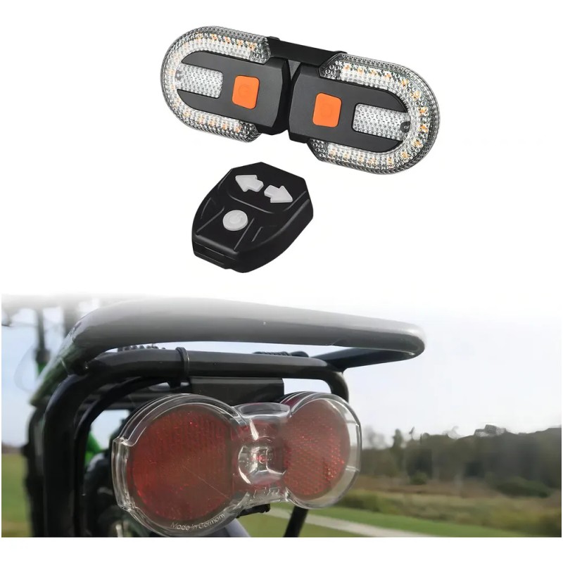 Luz De Bicicleta, Luz Direccional De Señal De Para