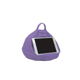 Rooms By Me Dark Lilac Tablet Stand Cushion for Tablets, eReaders, Smartphones and Books with Accesories Pocket | UK Made | Over 50 Designs