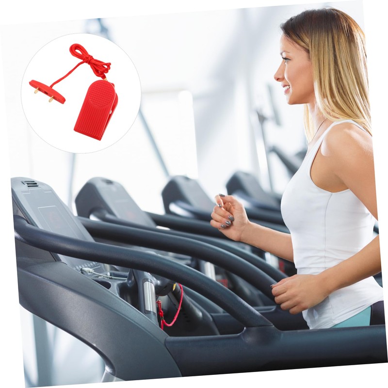 Generisch Treadmill Safety Key, Replacement Treadmill Safety Key with Inserts,