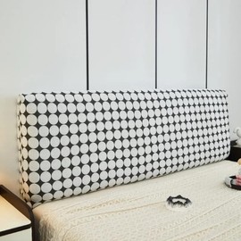MUMOHO Bed Headboard Covers, Headboard Covers for Double Bed/Small Double,Velvet All-inclusive Elastic Headboard Protection Cover