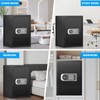 [16.54" Tall] Safe Box, 2.8 Cuft Home Safes Water and