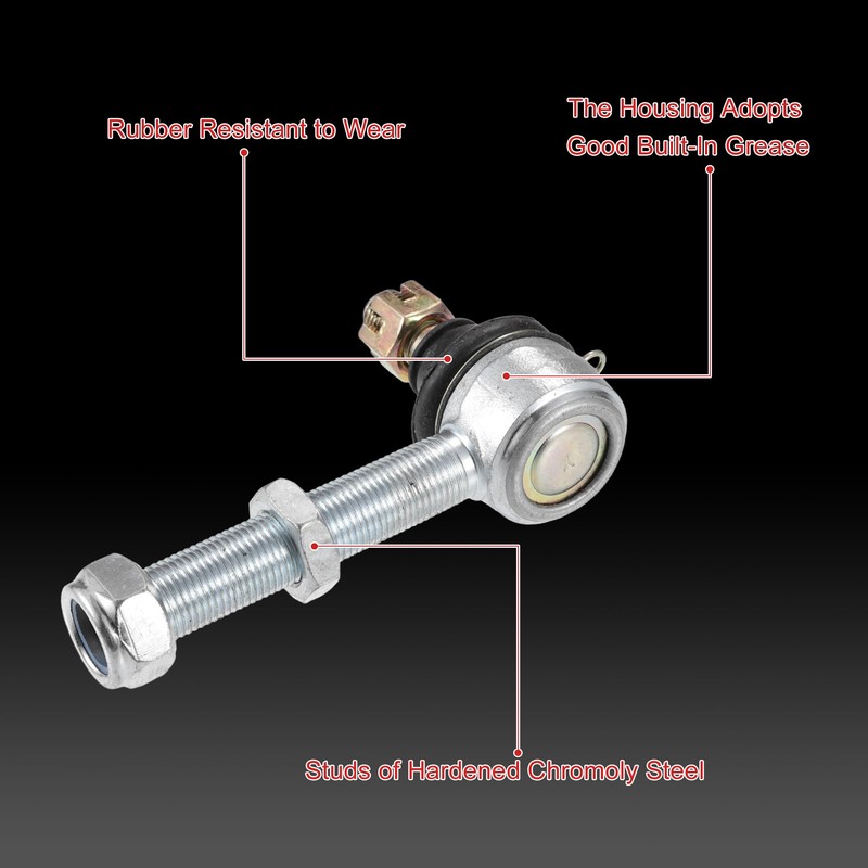 X AUTOHAUX M12x1.25 Left Right Ball Joint Fit for 150CC