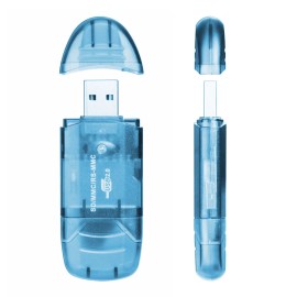 High-Speed 480Mbps USB 2.0 Memory Card Reader Adapter Card Reader for SD Cardcolor: Blue Color