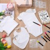 Chuarry 43 Pcs DIY Baby Bibs Decorating Kit 8 Bodysuits