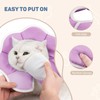 Avont Soft Cat Recovery Cone Collar, Adjustable Lightweight Kitten E-Collar
