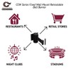 Crowd Control Warehouse - CCW Series WMB-125 Fixed Wall Mount
