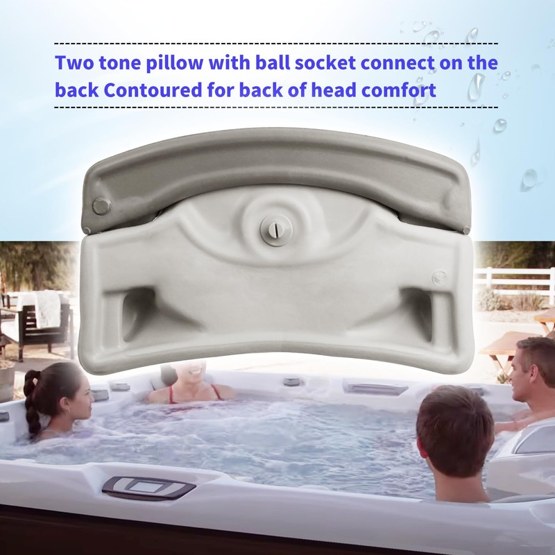 XQK 4 Pack Spas Replacement Pillow (6472-964) Fits 2009 to