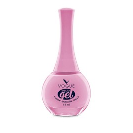 Vogue Esmalte de Unas Efecto Gel, color Rosa Simpatia, 14 ml                                                                                          