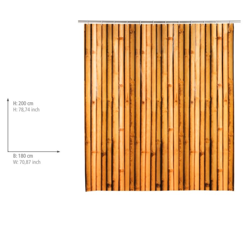 WENKO Bamboo Shower Curtain