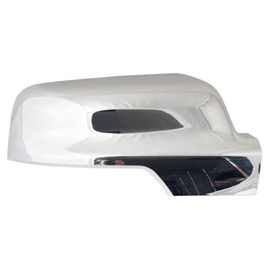 TRQ Exterior Mirror Cap Cover Turn Signal Chrome RH Passenger Side for Ram 1500