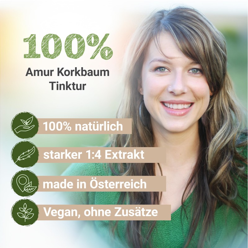 Amur Cork Tree Tincture, 50 ml, Phellodendron Amurense Drops (1:4