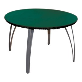 Bosmere Protector Circular Table Top Cover with Elasticated Edge, 100% Waterproof, UV Protected, Heavy Duty Fabric, D90-120cm, AP347A, Green