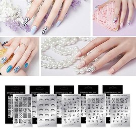 Other brands 43 Types of Nail Art Stamping Square Image Plates for Stamping - (square)26 / 스탬핑전용 네일아트 스탬핑 스퀘어 이미지판 43종 - (스퀘어)26
