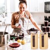 AFOROEOA 2 Pack Mason Jar Lid Organizer (Wide Mouth &