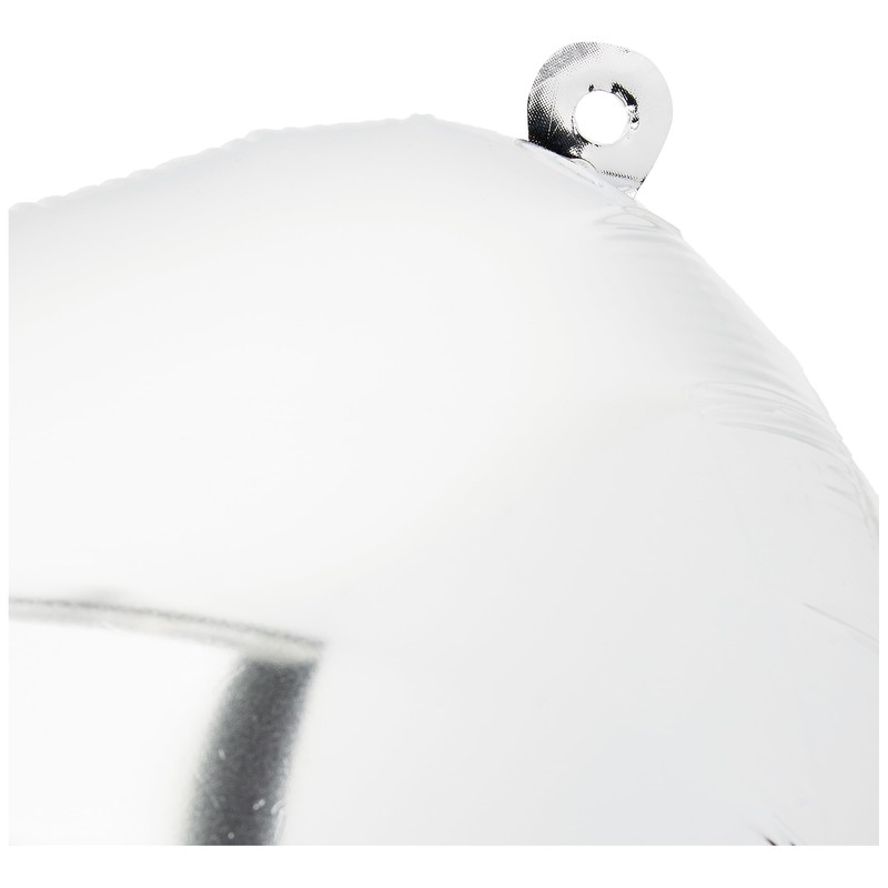 Riesenzahl 1 Luftballon - 86 cm - Silber, 34"