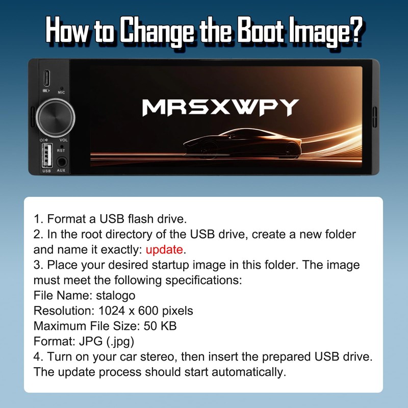 Single DIN Car Radio & Android Car Wireless with Backup